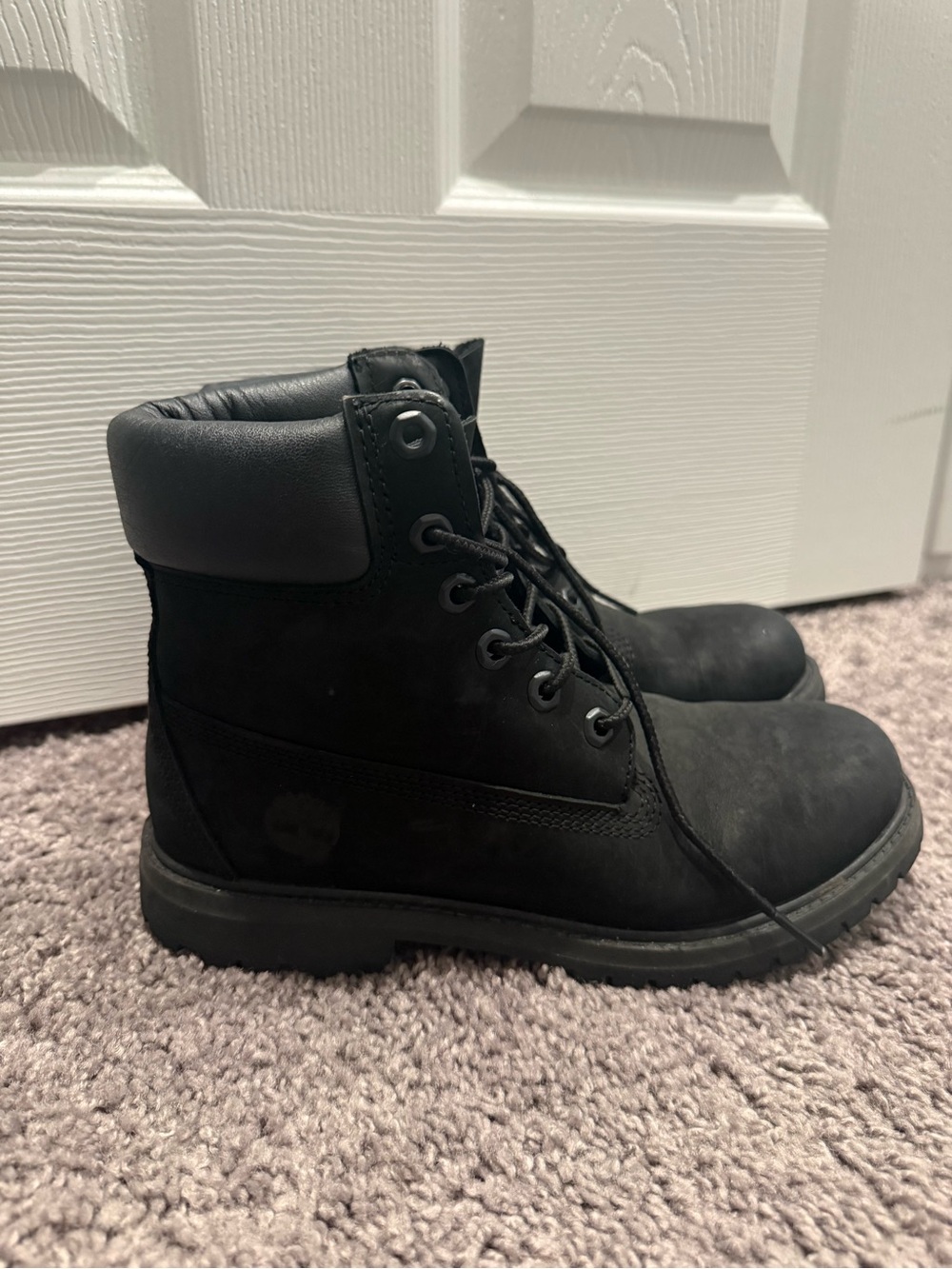 Timberland Black 6-Inch Premium Waterproof Boots Womens